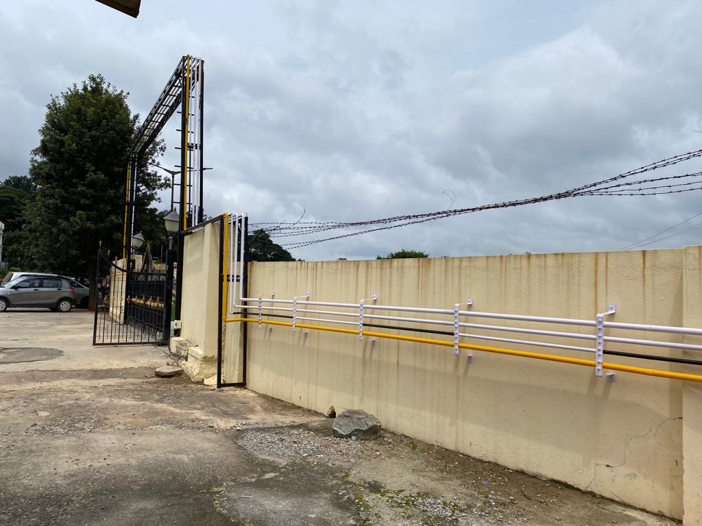 NIHMANS Banglore Hospital Out Coridor Piping 1